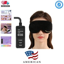 Heated Eye Mask, Warm Eye Compress for Dry Eyes MGD Stye Blephartitis Sinus M...