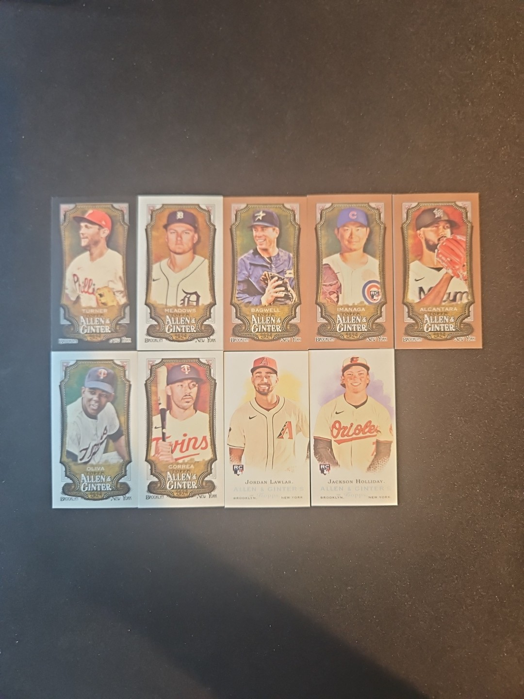 2024 Allen And Ginter Mini Cards Lot 9 Cards