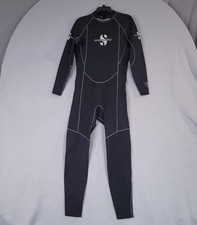 Scubapro Men's Wetsuit 0.5mm TPF Full Body Dive Suit Snorkeling Fins M-L Black