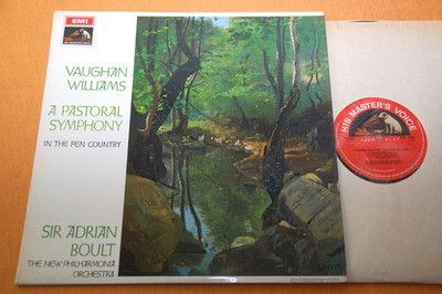 Boult Vaughan Williams Pastoral Symphony UK Ed1 EMI ASD 2393 s/c '68 1G/1G NM