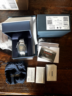 CASIO 50TH ANNIVERSARY X G-Shock Sky and Sea Series GMW-B5000SS-2