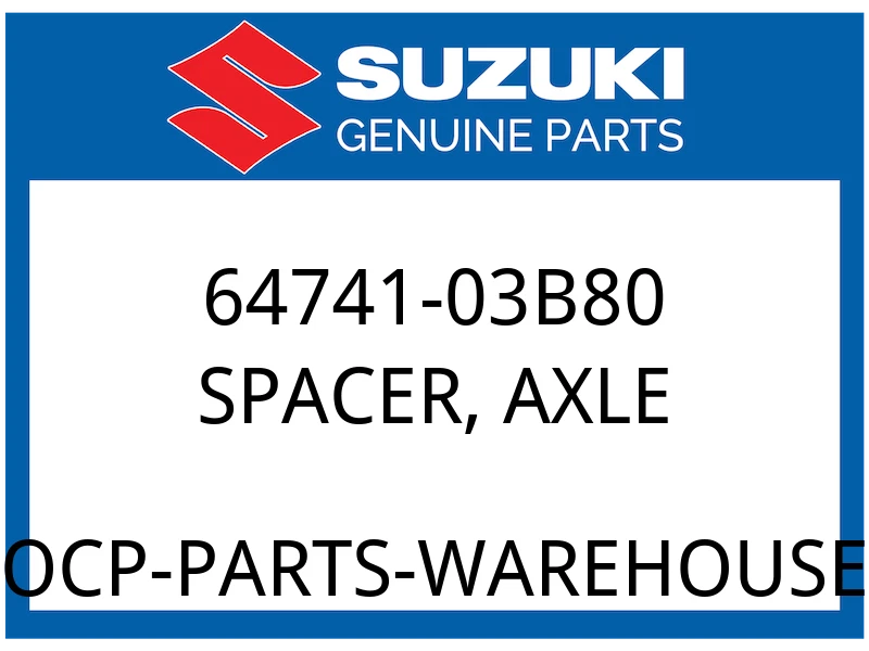 SPACER, AXLE