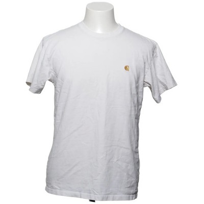 Carhartt WIP, T-shirt, Größe: S, S/S CHASE T-SHIRT, Weiß, Baumwolle #cIQ