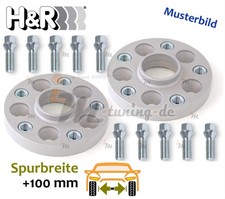 H&R Spurplatten DRA 100mm p.A. für Mercedes-Benz G-Klasse W461 :: 1989 >> 2025