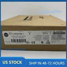 Allen Bradley 2711-M3A18L1 /A PanelView 300 RS-232 (DF1) 24V DC  US Free Tax