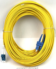 OS2 SC to LC Fiber Patch Cable Single Mode Duplex - 40m 132ft - 10Gb