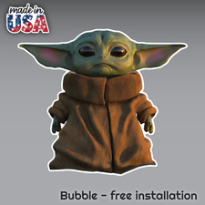 BABY YODA STAR WARS THE MANDALORIAN STICKER CAR TRUCK WINDOW 3M VINYL DECAL USA