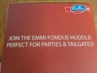 New Emmi Fondue Party Football Helmet NFL Football Cheese Warming Pot Superbowl — photo 6