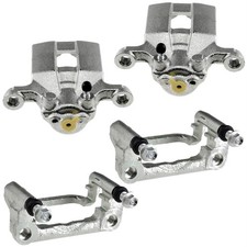 2 Bremssattel hinten für Nissan X-Trail T30 u Halter Hinterachse links rechts