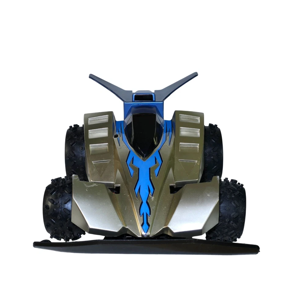 Vintage Artin Radio Controlled Race Card Control Controller RC Silver Blue Y2K - Image 3 of 4