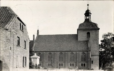 Foto Ak Hornhausen Oschersleben an der Bode, Kirche - 4845739