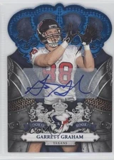 2010 Panini Crown Royale Blue Signatures /50 Garrett Graham #137 Rookie Auto RC