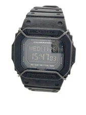 CASIO◆Quartz watch/G-SHOCK/Digital/Rubber/BLK/BLK//
