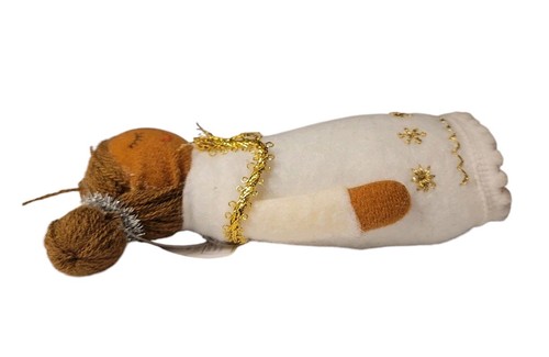 2 Wondershop Felt Fabric African American Angel & Girl Ornaments 2024 New w/ Tag - Picture 9 of 24