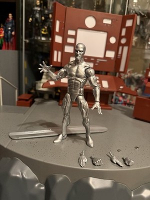 Marvel Legends Silver Surfer Walgreens Magnetic Feet | eBay