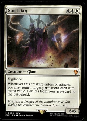 1x Sun Titan - Commander: FINAL FANTASY - NM - MTG