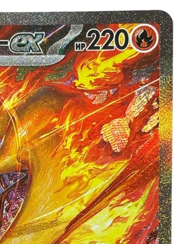 Pokemon Cards - Team Rocket's Moltres ex SAR 124/098 Glory of the Rocket (JP) - Image 4 of 4