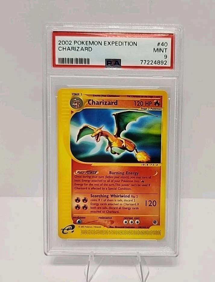 Charizard Pokémon TCG Professional Sports Authenticator (PSA