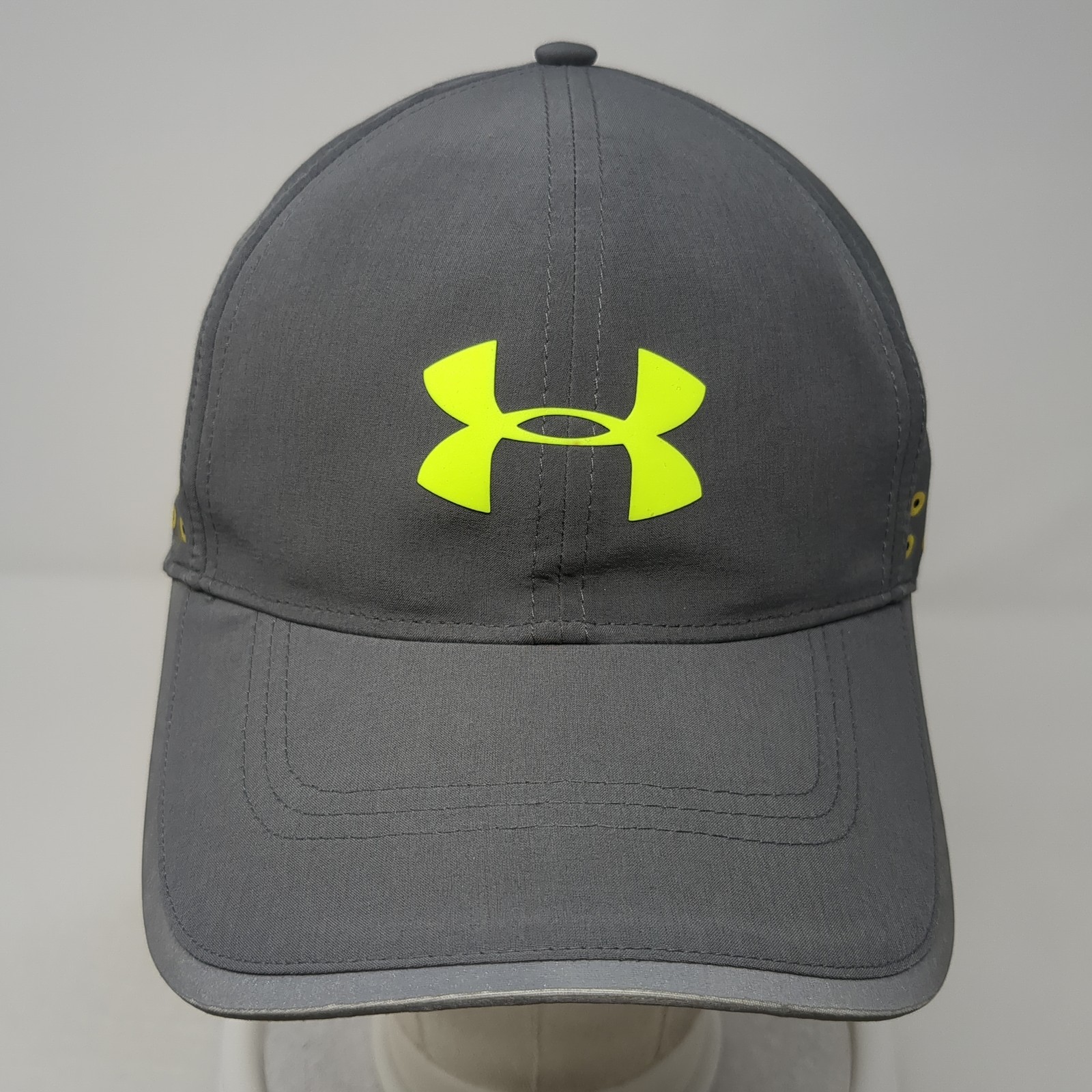 Under Armour Strapback Baseball Cap Gray One Size… - image 2