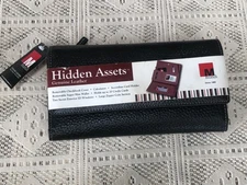 New with Tags Mundi Women's Hidden Assets Wallet Black Genuine Leather Pristine