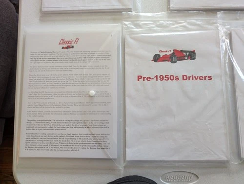 CLASSIC F1 Sports Board Game by ASG - Racing Sim **Plus++++