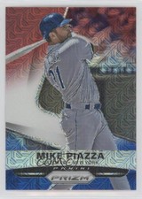 2015 Panini Prizm Red White & Blue Mojo Prizm Mike Piazza #160 HOF 2h0