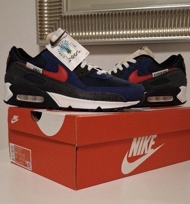 Nike Air Max 90 SE AMRC Running Club - Deep Royal - Gr. 44.5 (US 10.5)