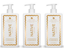 Native 3pc Lot Sugar Cookie Holiday 2025 Strengthening Conditioner 16.5oz x3 