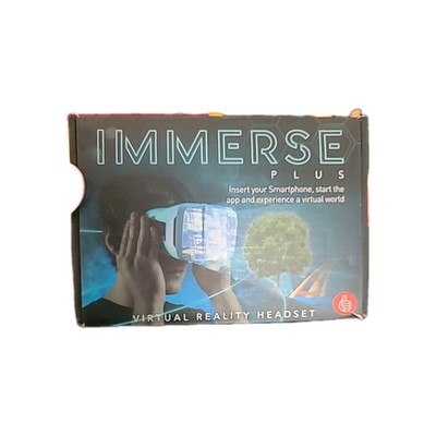 Immerse Plus Virtual Reality Headset By Thumbs Up UK Fits 4-6in Smart Phones