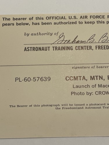 1960 Freedomland New York Astronaut Training Center U.S. Air Force Photo Launch - Bild 4 von 13