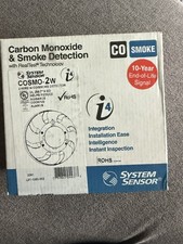 System Sensor COSMO-2W 2-Wire CO/Smoke Detector EXP 08/2032