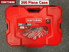Empty Replacement Case CRAFTSMAN MECHANICS TOOL Box 206 Piece New Without Tools+