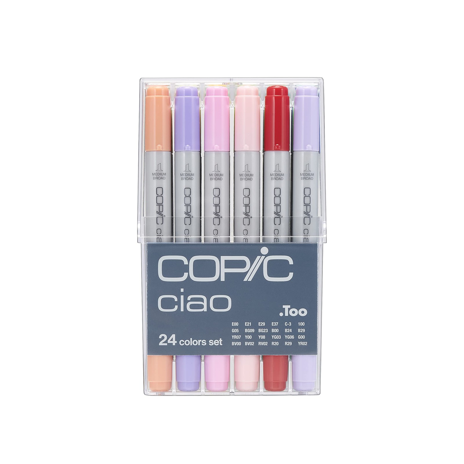 24-Piece Ciao Marker Basic Color Set-image