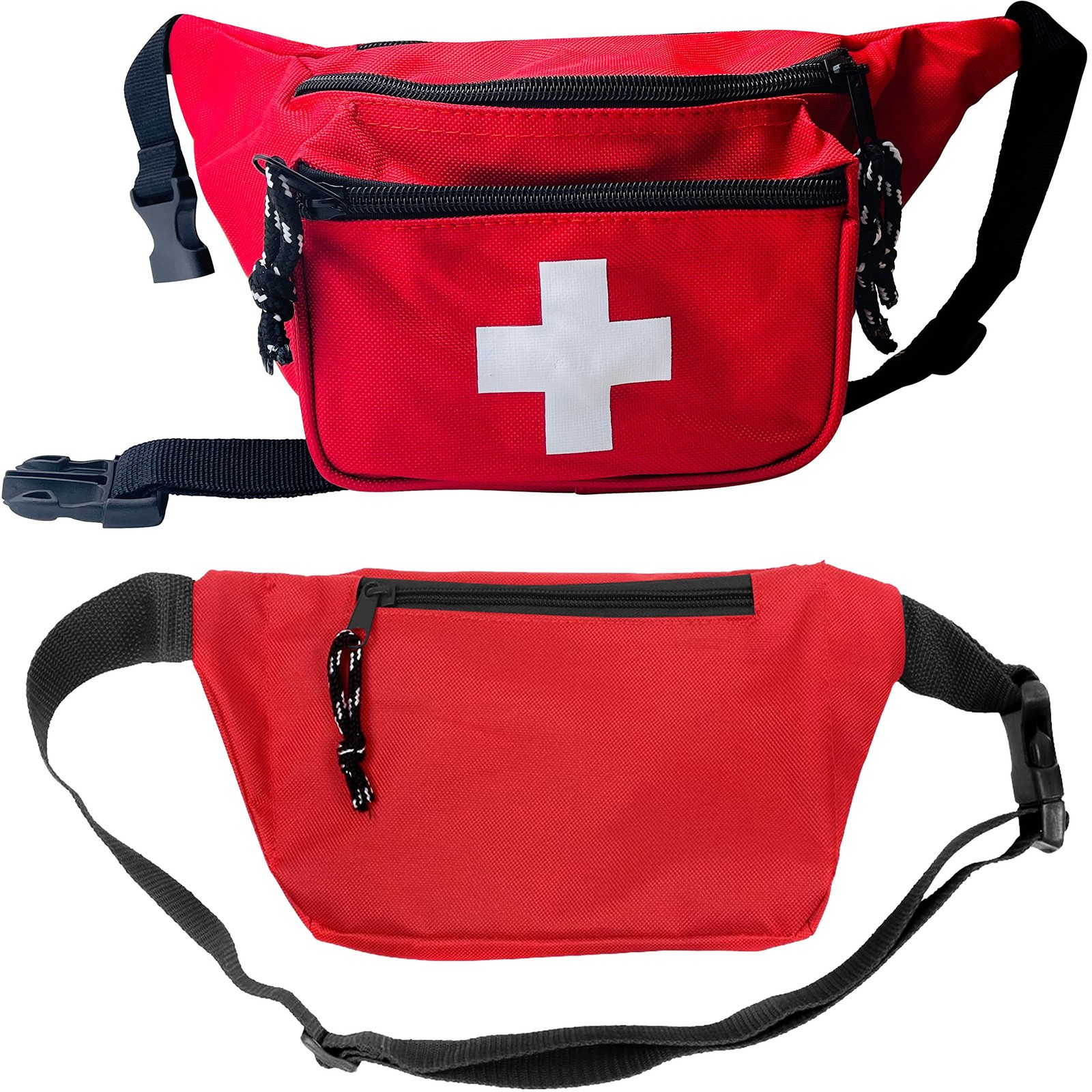 ASA TECHMED 5 Pack Lifeguard Fanny Pack With Whistle Lanyard - Baywatch Style...