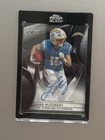 2025 Topps Chrome Ladd McConkey Chrome Autographs (RAW)
