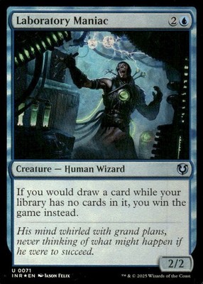 Laboratory Maniac - FOIL - Innistrad Remastered INR - 71 - MTG Magic