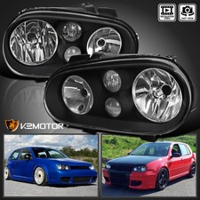 Fits 1999-2006 Volkswagen Golf MK4 GTI 1999-2002 Cabrio Headlights Fog Lamps