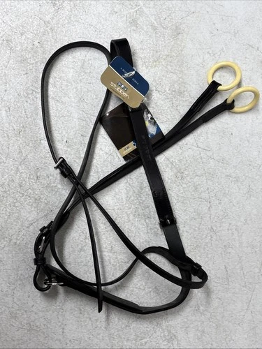 Stubben Running Martingale Run SIZE PONY Color Black Tack Equestrian