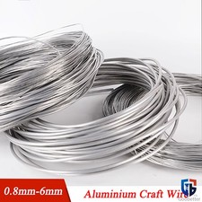 1060 Pure Aluminium Craft Wire Jewellery Modelling Beading Florist Findings