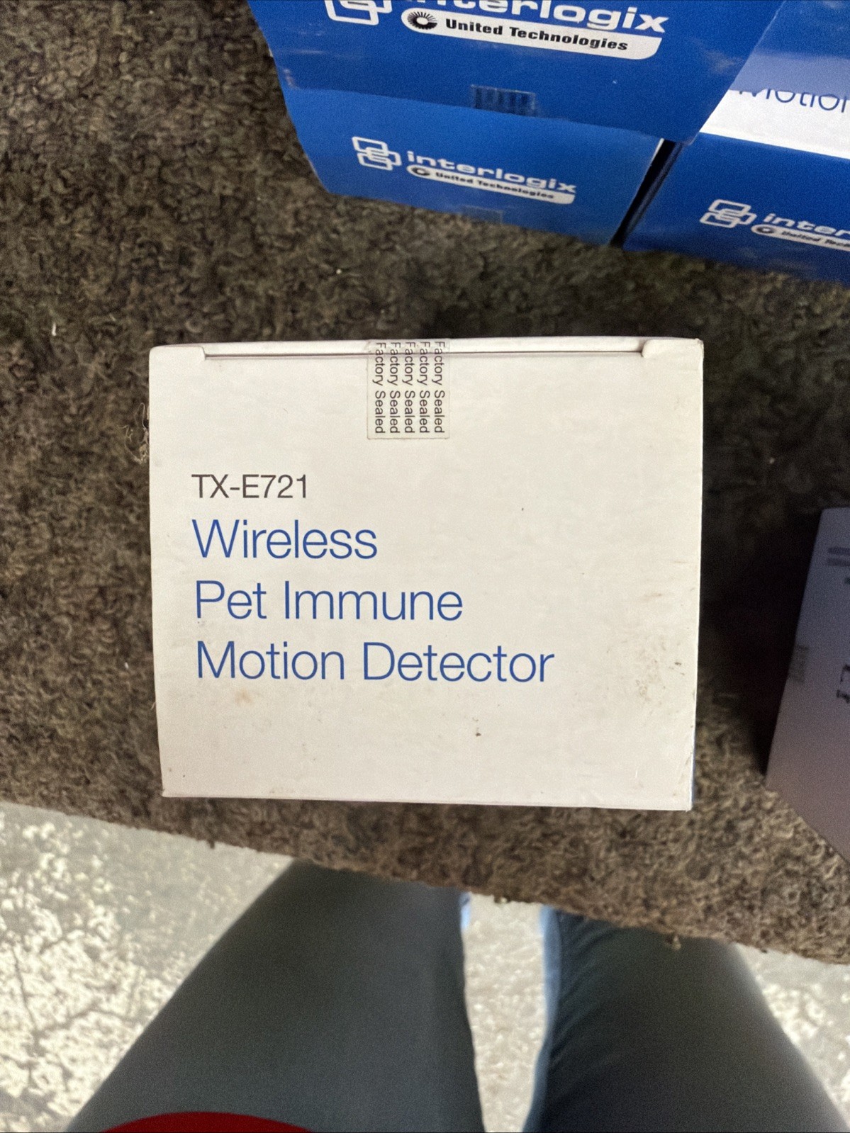Interlogix TX-E721 Sensor Wireless Pet Immune Motion Detector