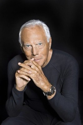 Giorgio Armani Italian fashion designer Photo 8.5x11 Paper Luster