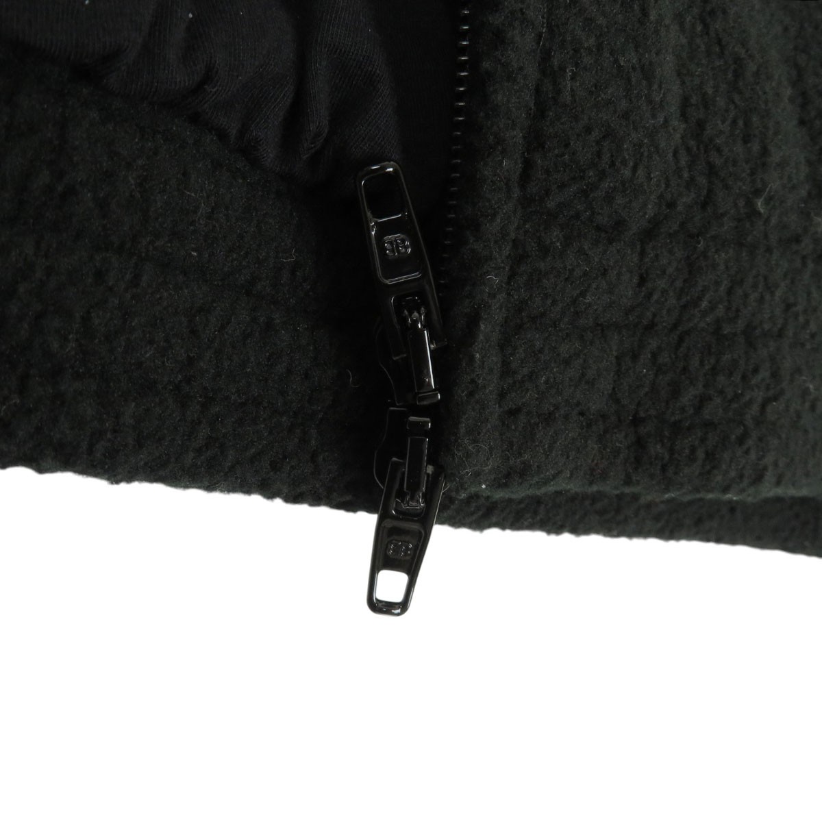 BALENCIAGA Campaign logo fleece jacket unisex black 【A】 thumbnail 6