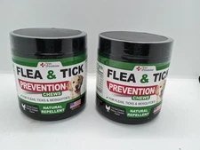 {2 Pack} Soft chews Control Prevention Natural Dog Chews Treats 07/26