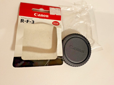 Genuine Canon R-F-3 Body Cap for EOS DSLR & SLR Cameras (EF / EF-S Mount)