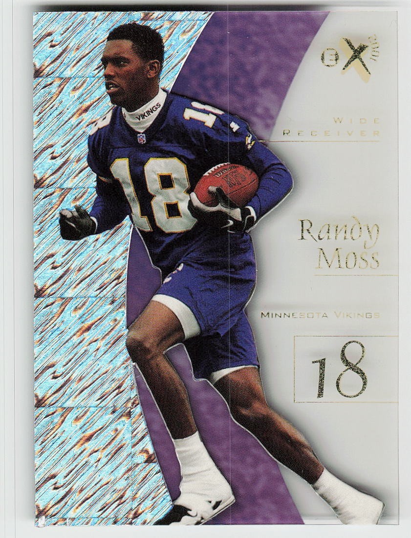 1998 SkyBox E-X2001 #55 Randy Moss FOOTBALL Minnesota Vikings
