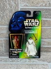 Star Wars Power of The Force PRINCESS LEIA ORGANA Hasbro Kenner Green Card 1995