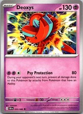 Deoxys 033/086 UC ME04: Chaos Rising Pokemon Lightly Played