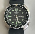 Vintage Seiko Turtle 6309-7040 Non Suwa Automatic Diver Watch