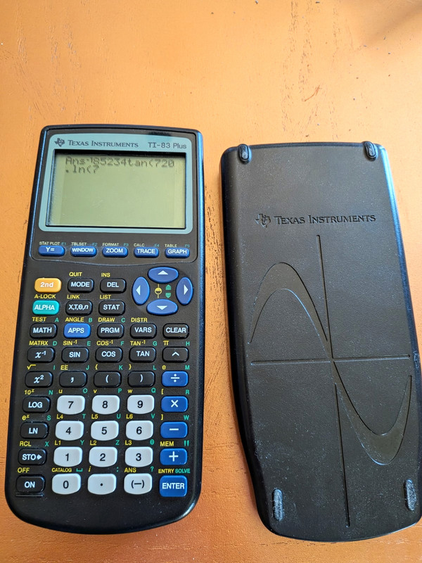 Texas Instruments TI-83 Plus Graphing Calculator w/ Slide Cover