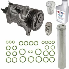 Omega AC Compressor w/ A/C Repair Kit For Nissan Altima 2013 2014 2015